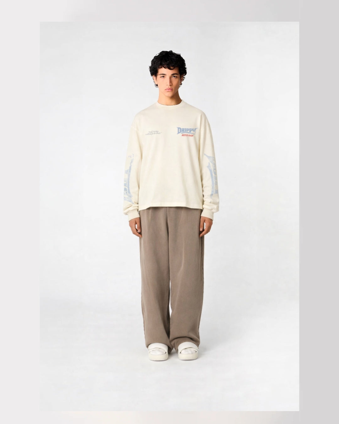 AMERICA BOXY FIT LONGSLEEVE TEE